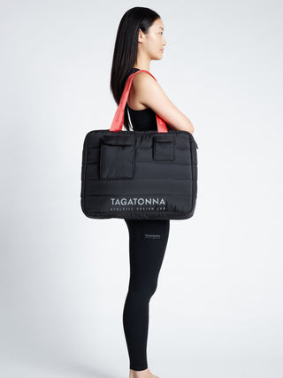 TAGATONNA Pilates Tote Bag -Black