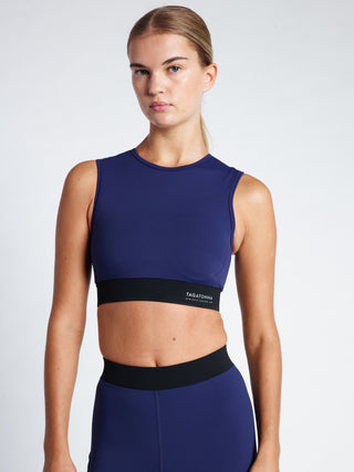 TAGATONNA Sports Bra  - Midnight Blue