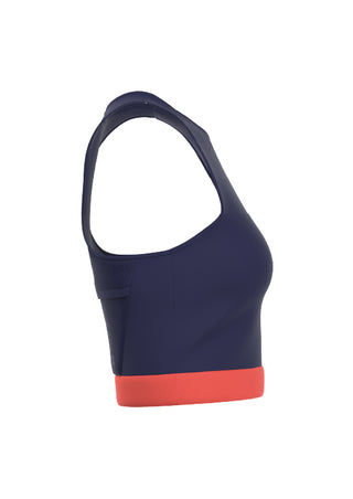 TAGATONNA Sleeveless Top - Navy Blue