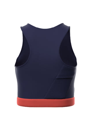 TAGATONNA Sleeveless Top - Navy Blue